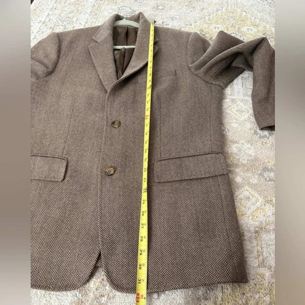 J. Crew Men’s Herringbone Wool Blazer